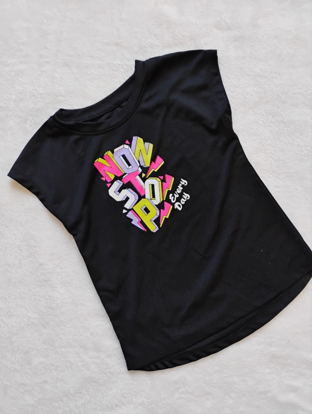 Athletic Style Tank Top | Play Ground Outdoor Cap Sleeve Tee | 2T